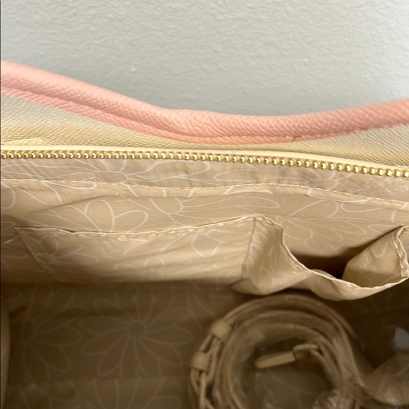 Betsey Johnson | Multi-Colored Tote w/ Crossbody & Bag Charm - Picture 10 of 12